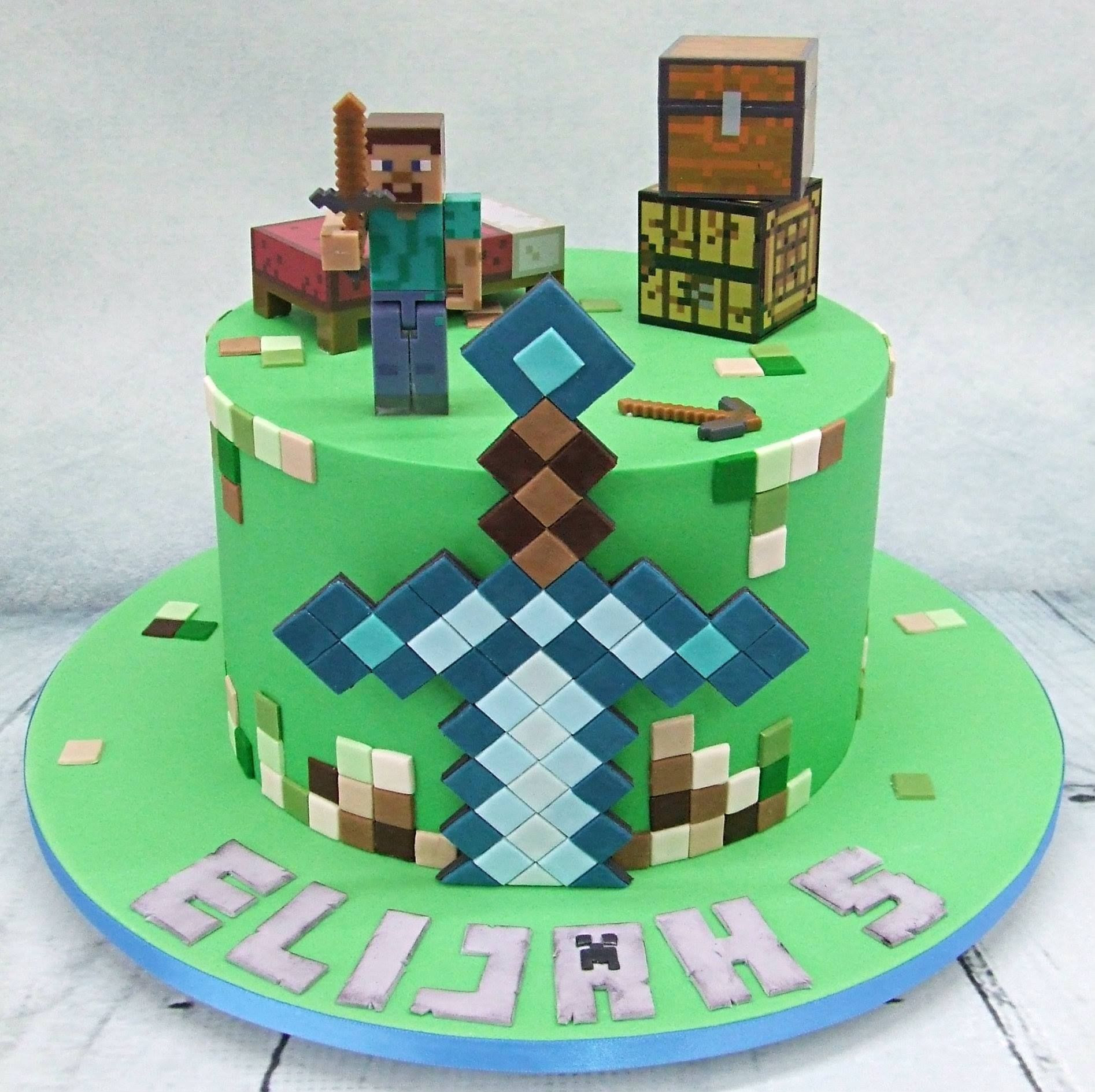 How To Make A Minecraft Birthday Cake
 Happy Birthday Elijah Cake A Chance Belinda in 2019