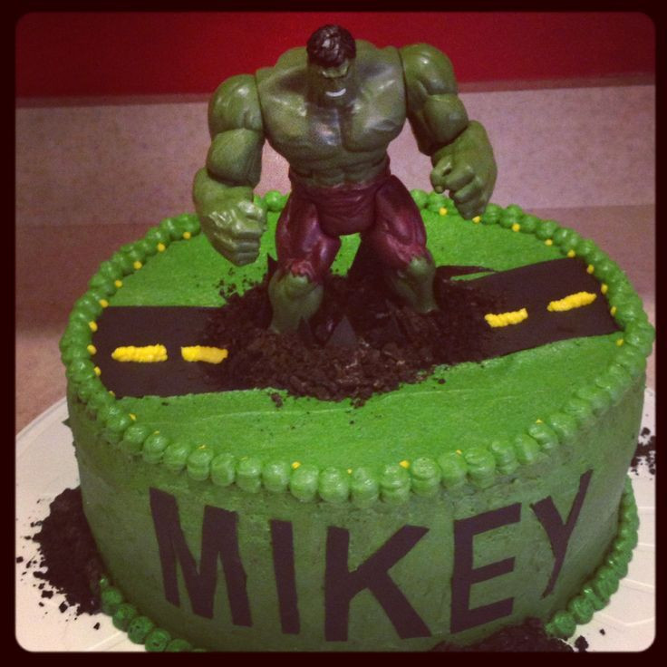 Hulk Birthday Cakes
 The 25 best Hulk cakes ideas on Pinterest
