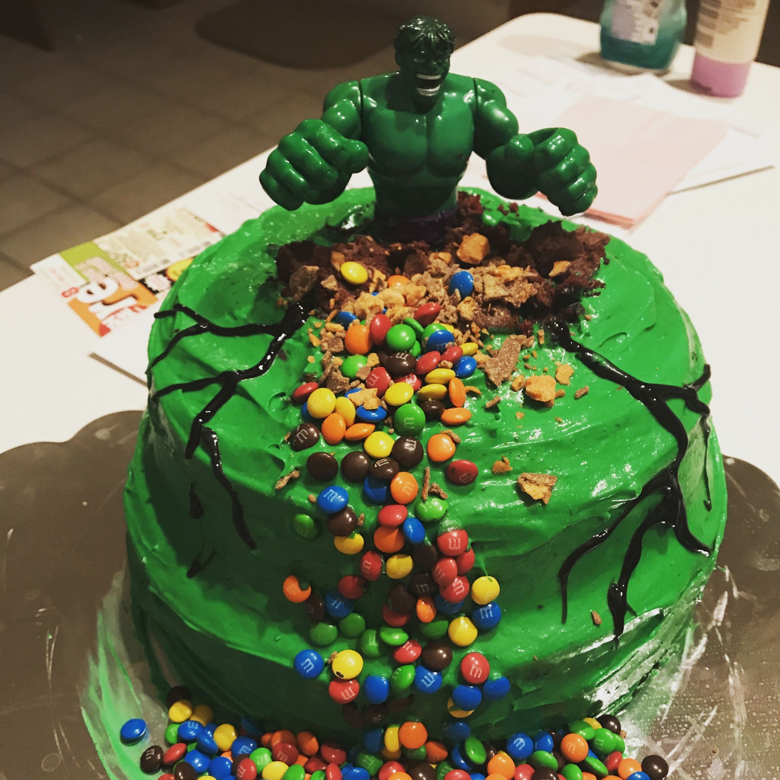 Hulk Birthday Cakes
 Hulk smash cake in 2019