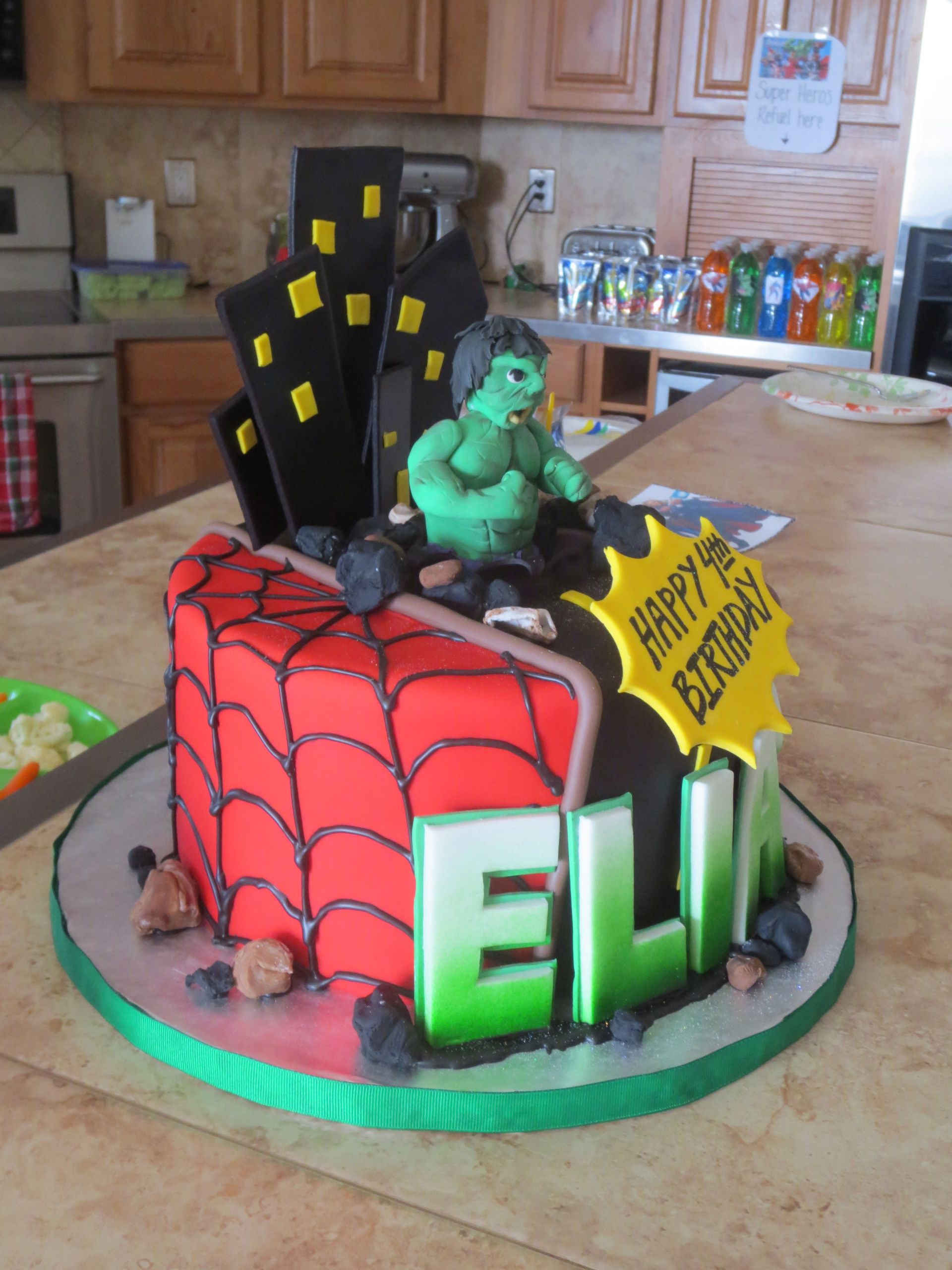 Hulk Birthday Cakes
 hulk birthday cake