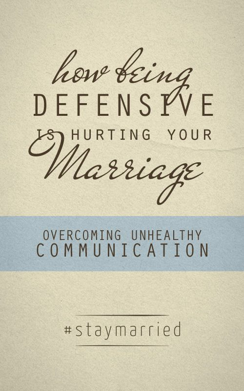 Hurting Marriage Quotes
 How Being Defensive is Hurting Your Marriage a