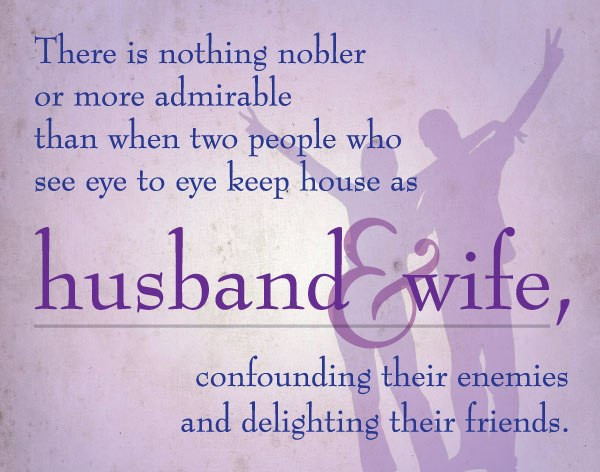 Husband And Wife Relationship Quotes
 Husband Wife Quotes Husband wife And the Sweet Life