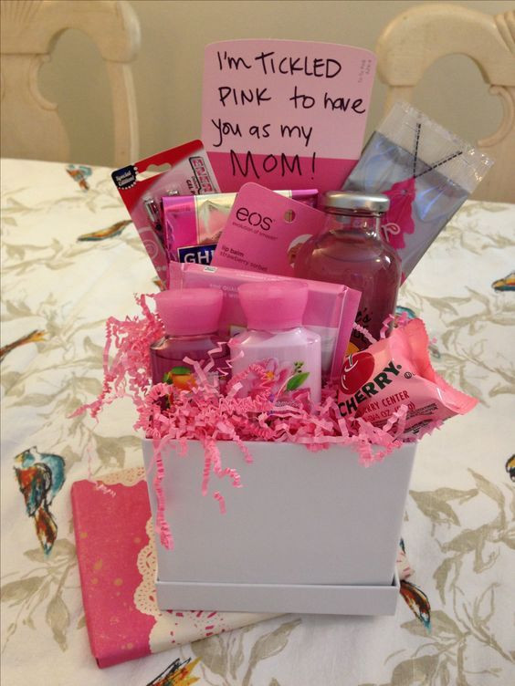 Ideas For A Mothers Day Gift
 Tickled Pink DIY Mothers Day Gift Basket Ideas