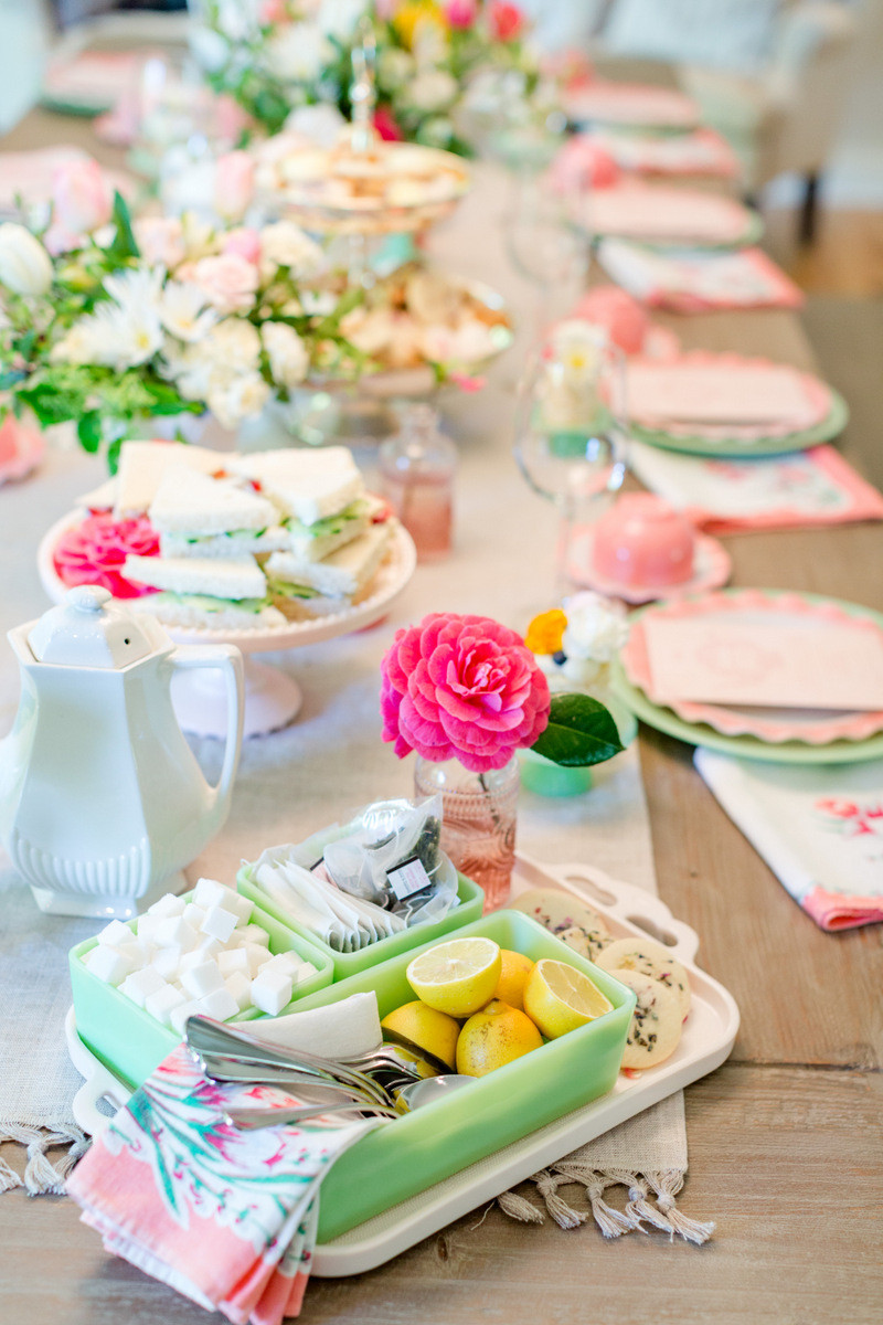 Ideas For A Tea Party
 How to Host a La s Tea Party – Jenny Cookies