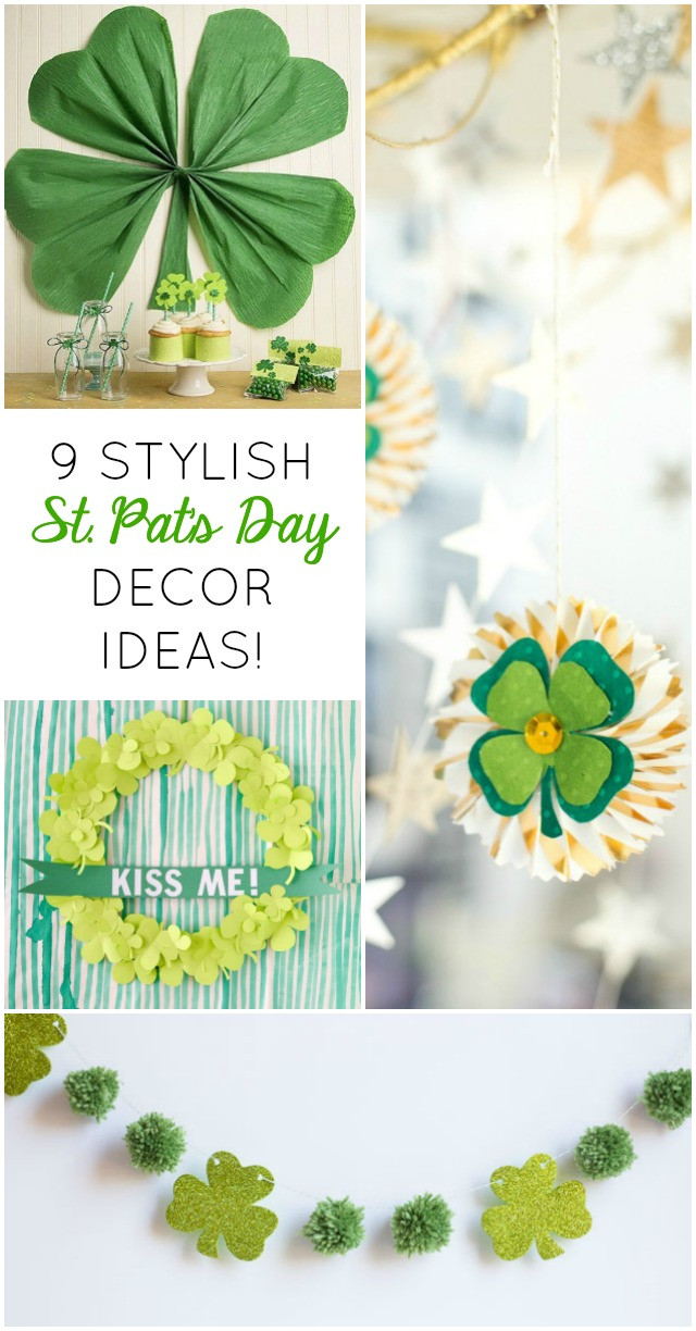 Ideas For St Patrick's Day
 9 Awesome Ways to Decorate with Shamrocks this St Patrick