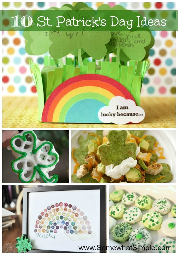Ideas For St Patrick's Day
 Ten St Patrick s Day Ideas