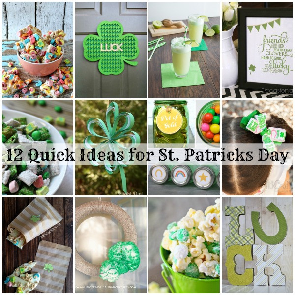 Ideas For St Patrick's Day
 12 Quick Ideas for St Patrick s Day Wait Til Your