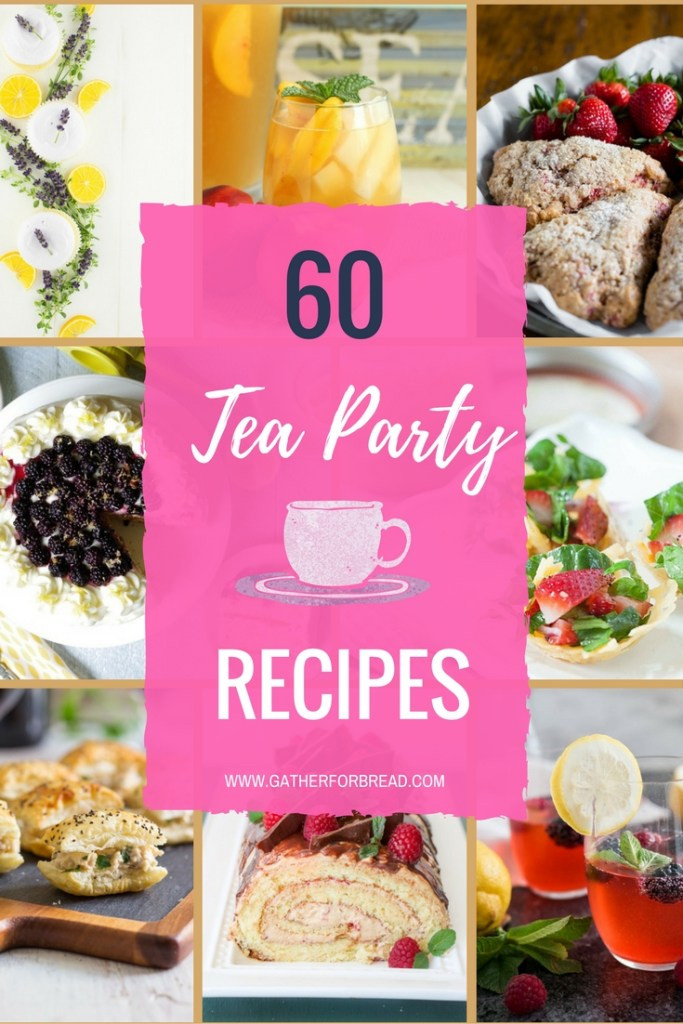 Ideas For Tea Party Food
 Tea Party Recipes Gather for Bread