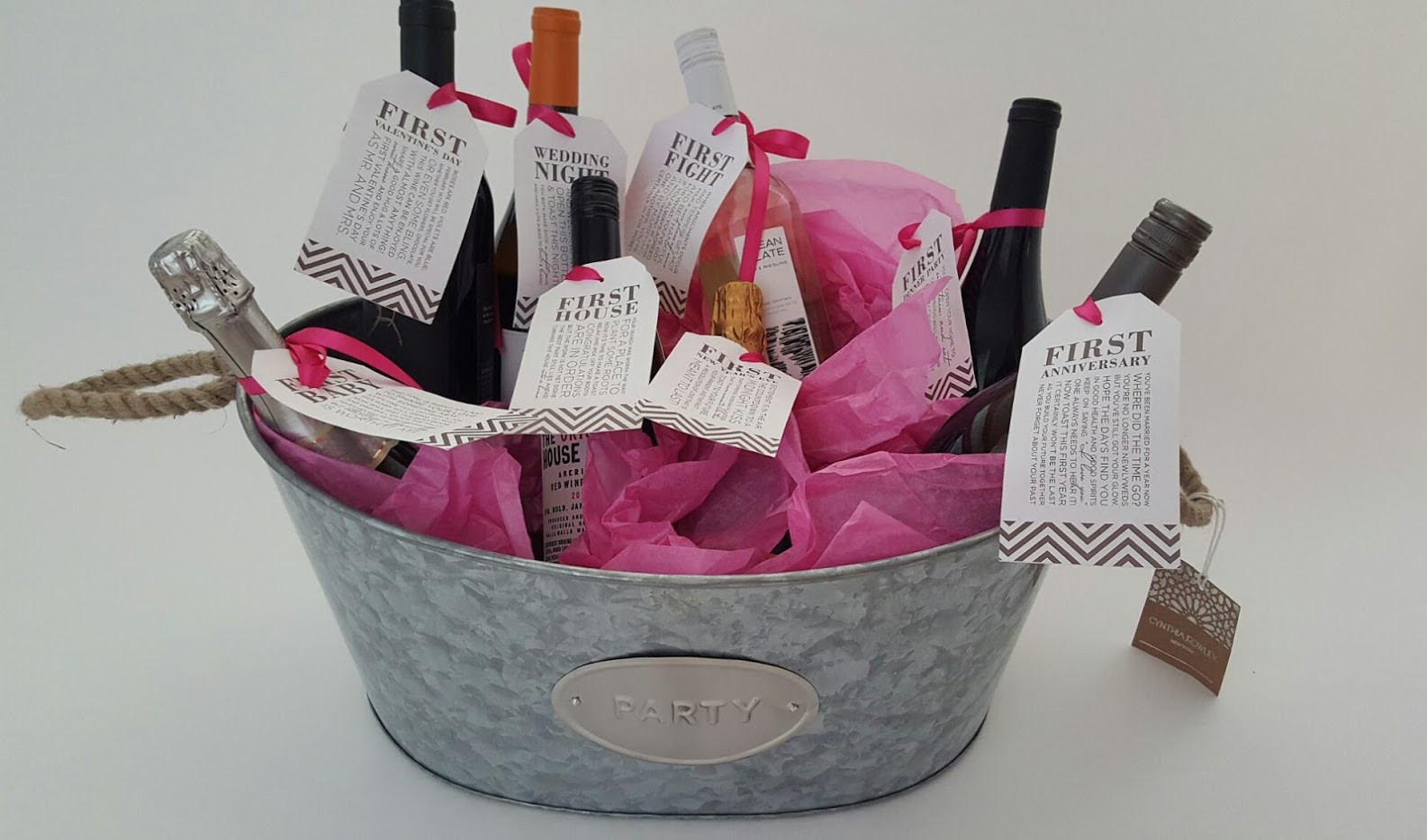 Ideas For Wedding Shower Gift
 Bridal Shower Gift DIY to Try A Basket of “Firsts” for