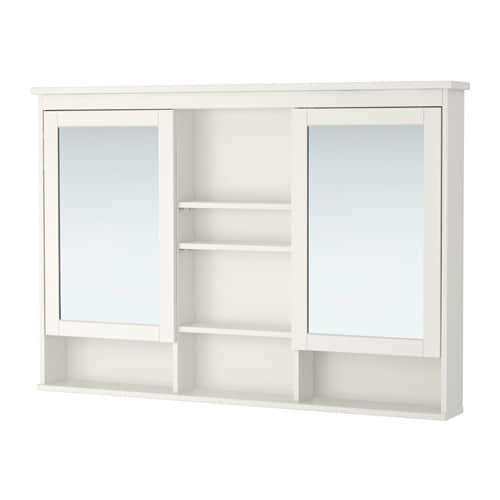 Ikea Bathroom Mirror Cabinet
 HEMNES Mirror cabinet with 2 doors white 140x98 cm IKEA