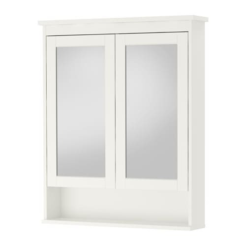 Ikea Bathroom Mirror Cabinet
 HEMNES Mirror cabinet with 2 doors white 32 5 8x6 1