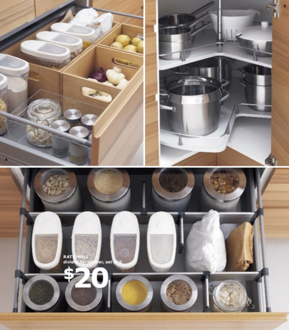 Ikea Kitchen Organization
 Clever Kitchen Organizers at Ikea At Home with Kim Vallee