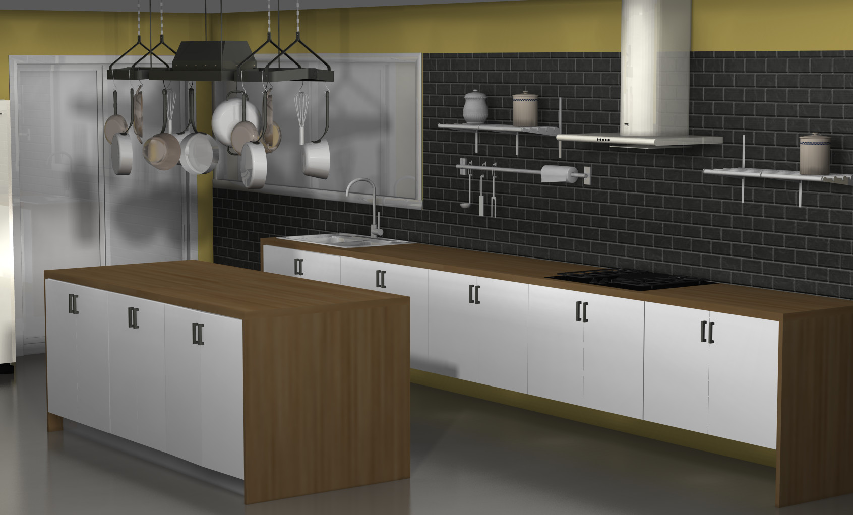 Ikea Kitchen Wall Storage
 Kitchen design ideas an IKEA kitchen with fewer wall cabinets