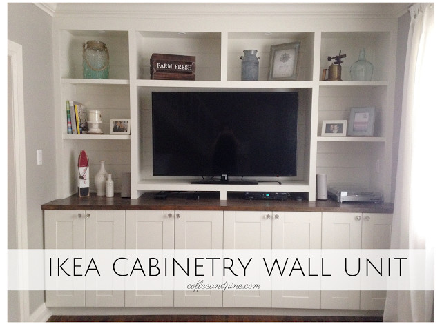 Ikea Wall Units Living Room
 Ikea Hack – Wall Unit Coffee and Pine