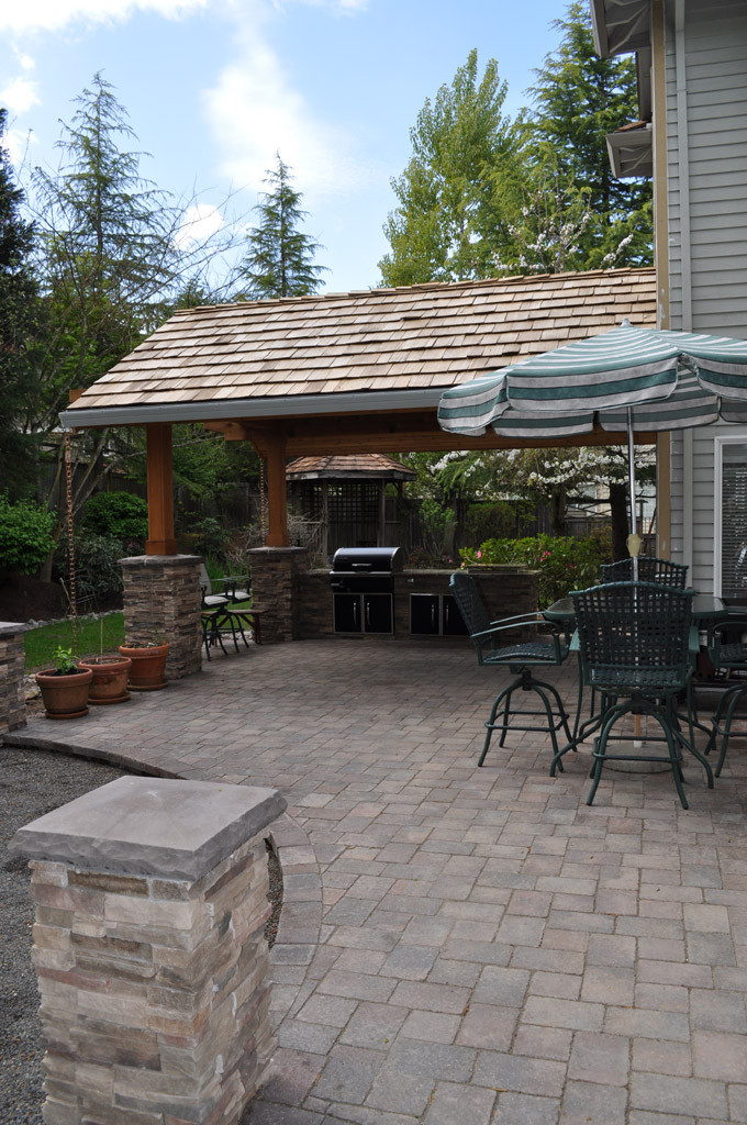 Images Of Backyard Patios
 Pergolas Patio Covers and Gazebos Add Shelter and