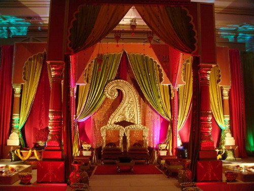 Indian Wedding Stage Decoration
 Indian Wedding Decorations