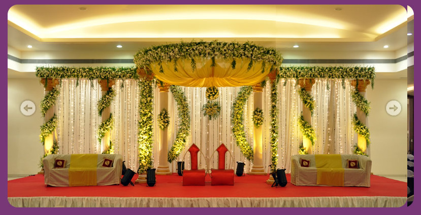 Indian Wedding Stage Decoration
 A WEDDING PLANNER Indian Wedding and Reception Stage