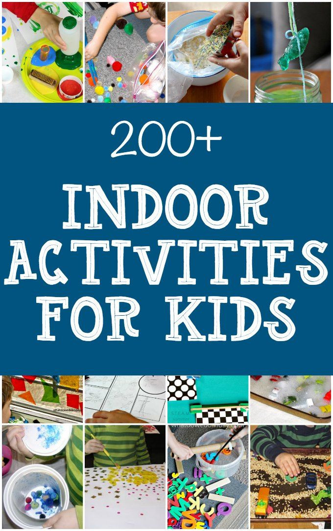 Indoor Active Games For Kids
 Giant List of Indoor Activities for Kids