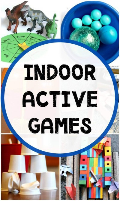 Indoor Active Games For Kids
 Fun Indoor Games for Kids When they are Stuck Inside