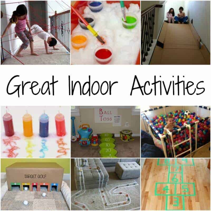 Indoor Kids Activities
 Creative Indoor Activities For a Cold Winter Day Page 2
