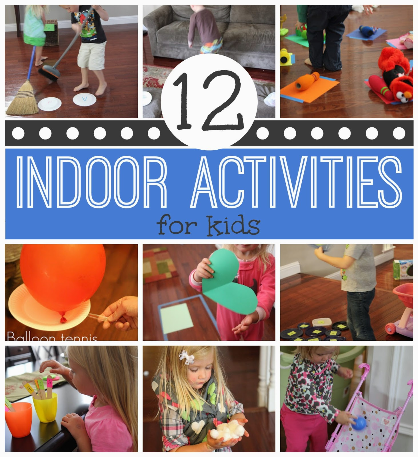 Indoor Kids Activities
 Toddler Approved 12 Active Indoor Activities for Kids