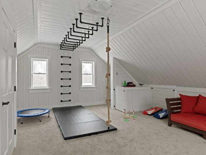 Indoor Monkey Bars Kids
 An Indoor Space for Outdoor Play Fine Homebuilding