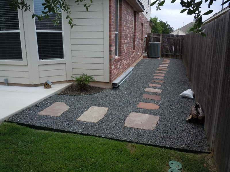 Inexpensive Backyard Ideas
 backyard landscaping with gravel ideas