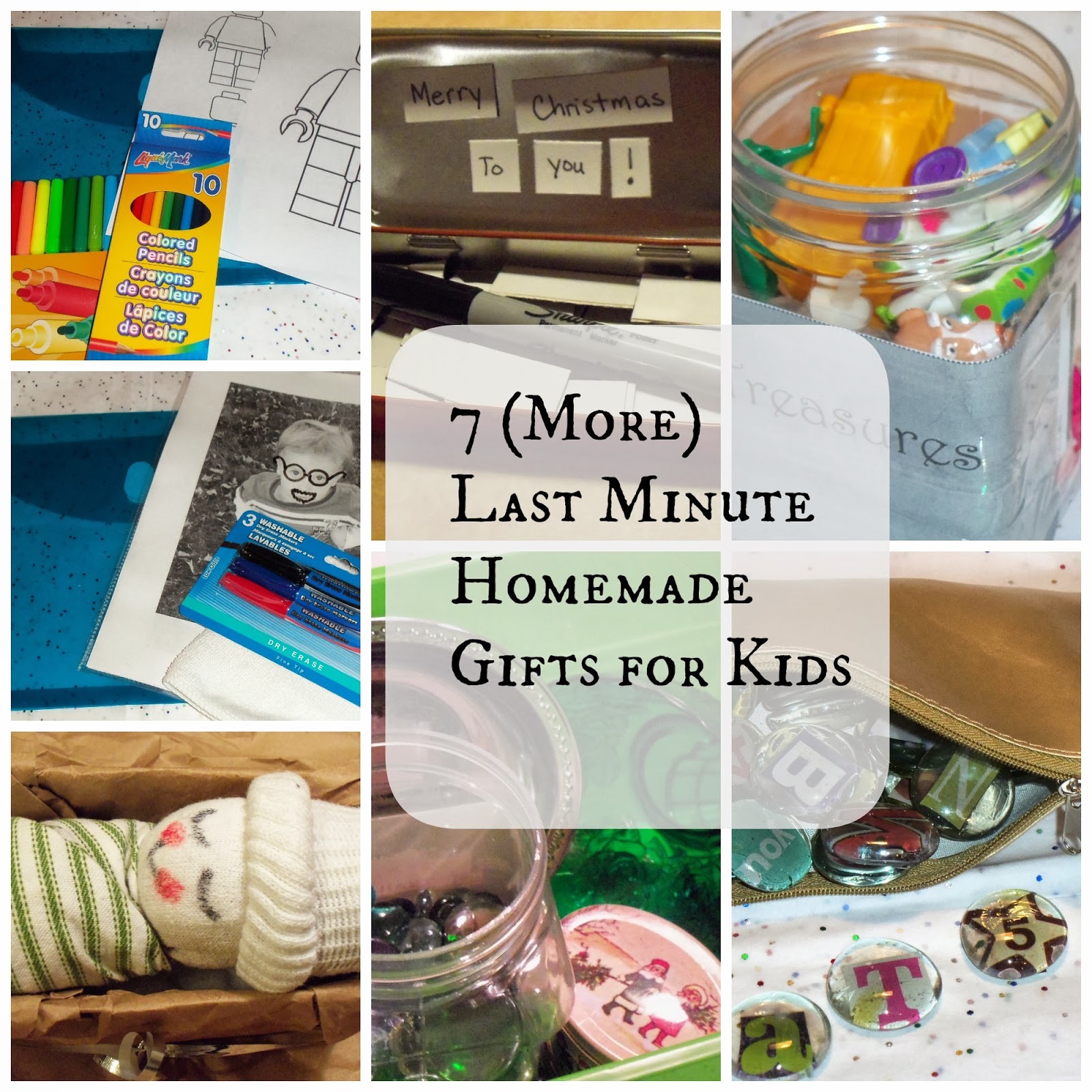 Inexpensive Gifts For Children
 Teaching Good Eaters 7 More Last Minute Homemade Gifts