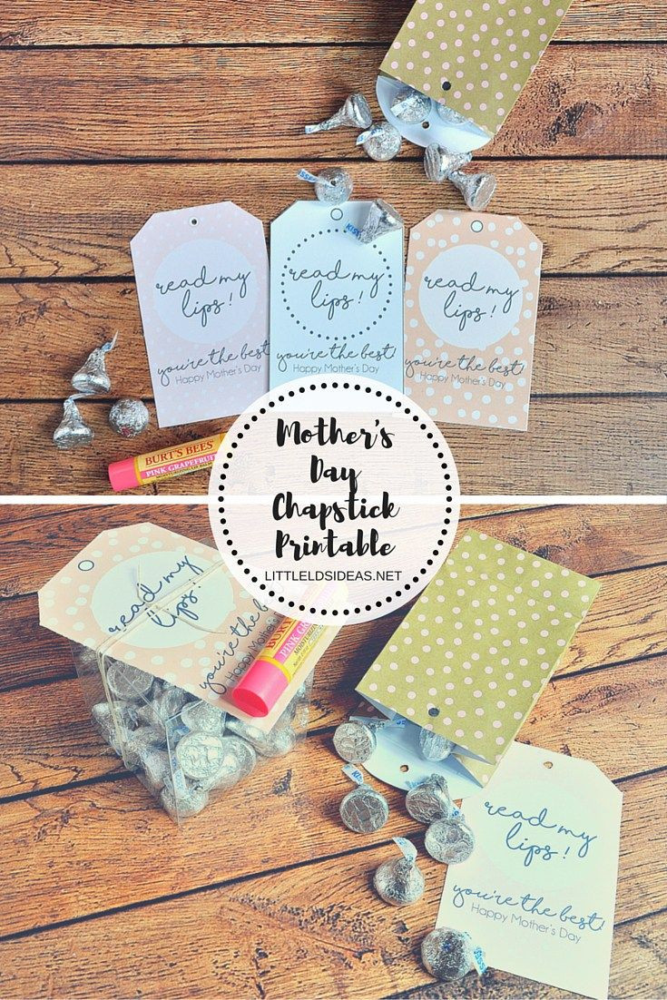 Inexpensive Mother'S Day Gift Ideas For Church
 Mother s Day Chapstick Tag Idea & Printable from