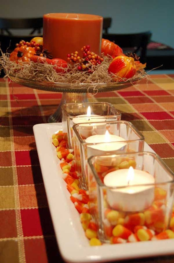 Inexpensive Thanksgiving Table Decorations
 20 Wel ing Fall Table Decoration Ideas