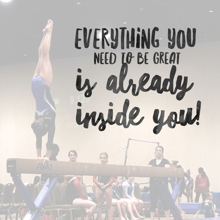 Inspirational Gymnastics Quotes
 Gymnastics inspiration Gymnast Gymnastics quotes Emma