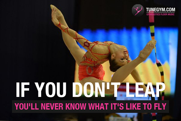 Inspirational Gymnastics Quotes
 Gymnastics Posters With Inspirational Quotes QuotesGram