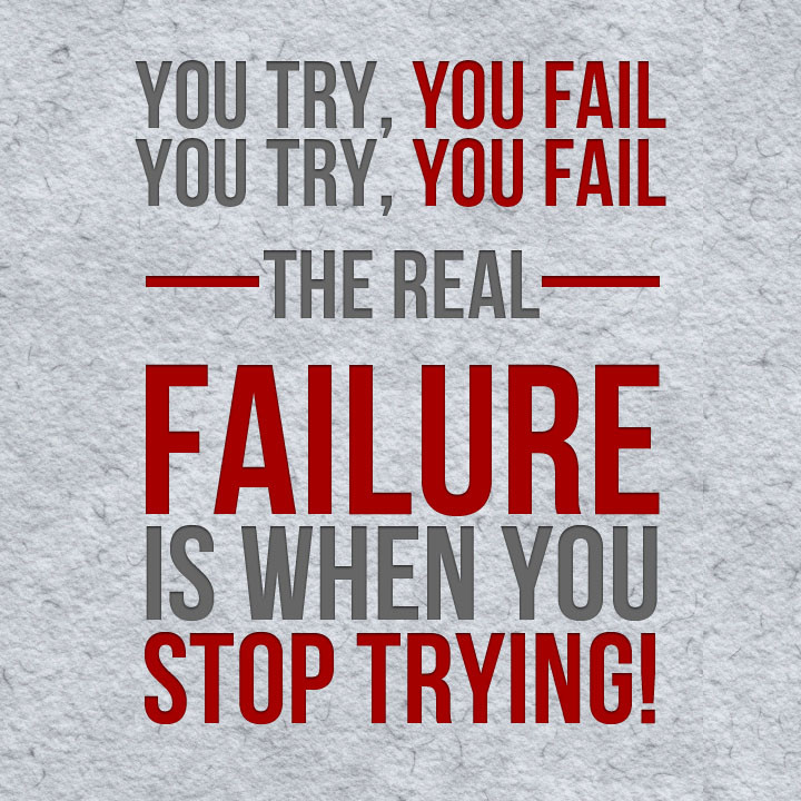 Inspirational Quotes About Failure
 Funny Gallery Failure quotes afraid of failure