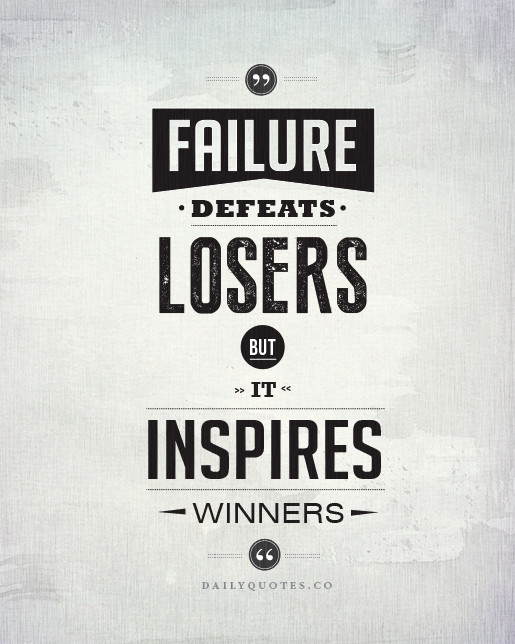 Inspirational Quotes About Failure
 From Failure To Success Quotes QuotesGram