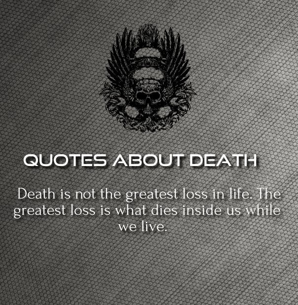 Inspirational Quotes On Death
 Just Watching the Wheels Go Round Honouring the Dead by
