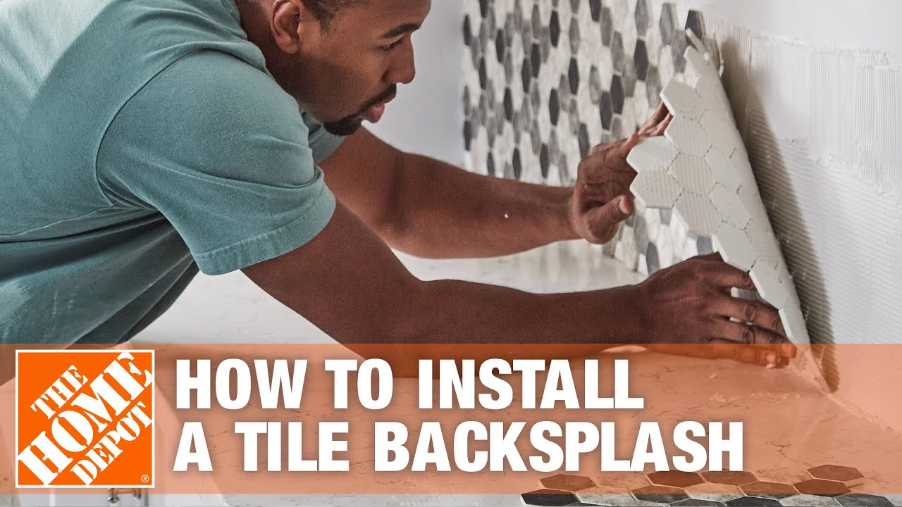 Install Backsplash Tile In Kitchen
 How to Install a Kitchen Tile Backsplash Kitchen