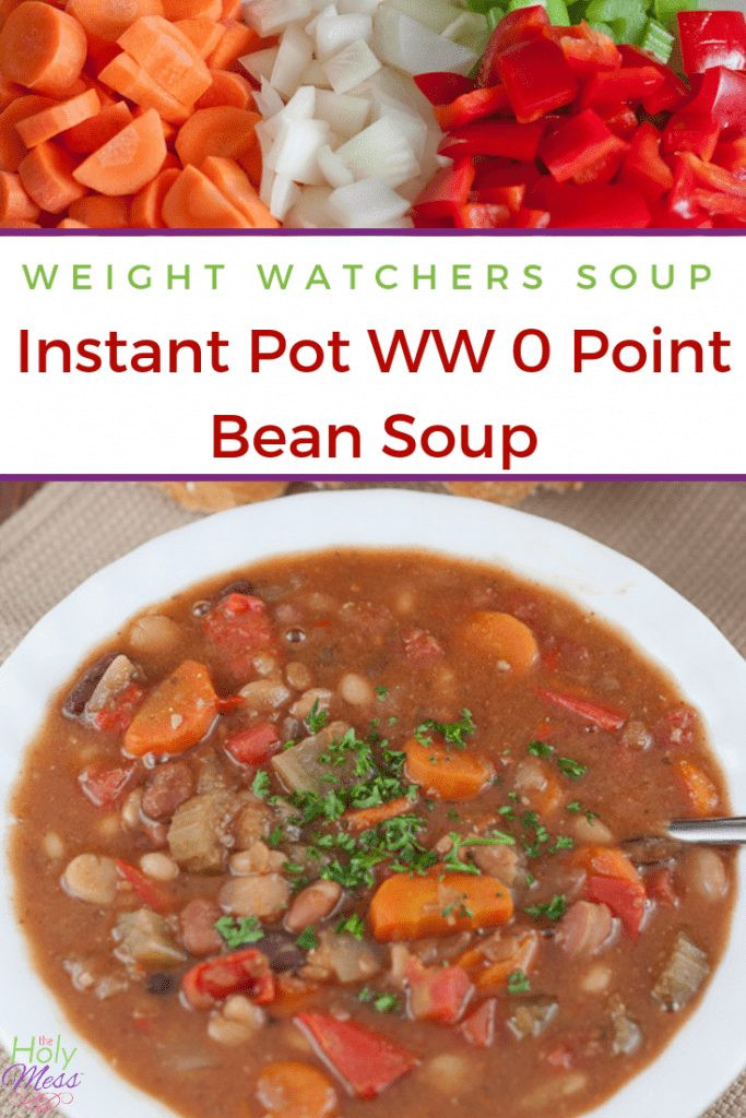Instant Pot Bean Soup Recipes
 Weight Watchers Soup Recipe Instant Pot WW 0 Point Bean