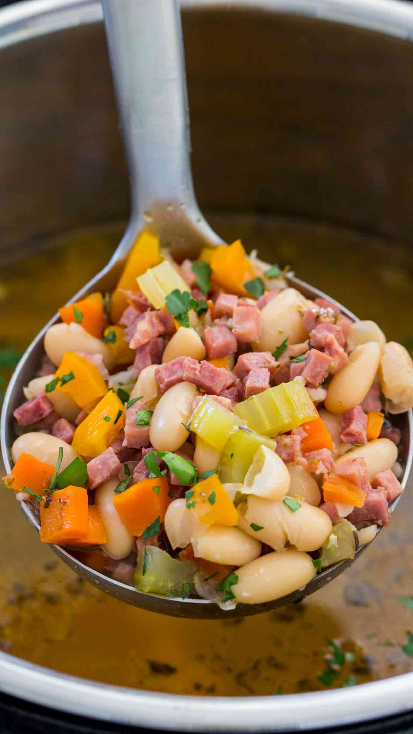 Instant Pot Bean Soup Recipes
 Instant Pot Ham and Bean Soup [VIDEO] Sweet and Savory Meals
