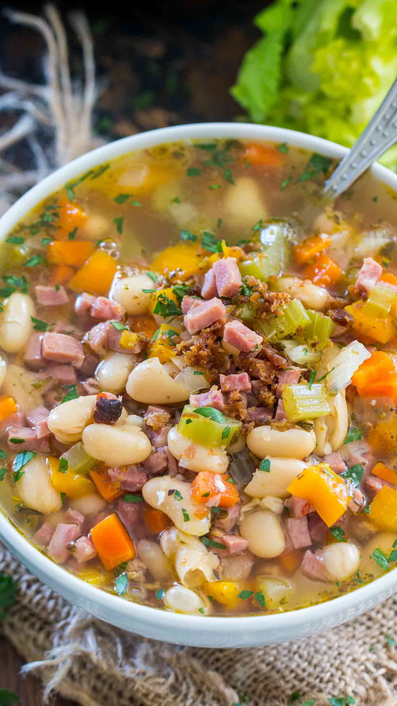 Instant Pot Bean Soup Recipes
 Instant Pot Ham and Bean Soup [VIDEO] Sweet and Savory Meals