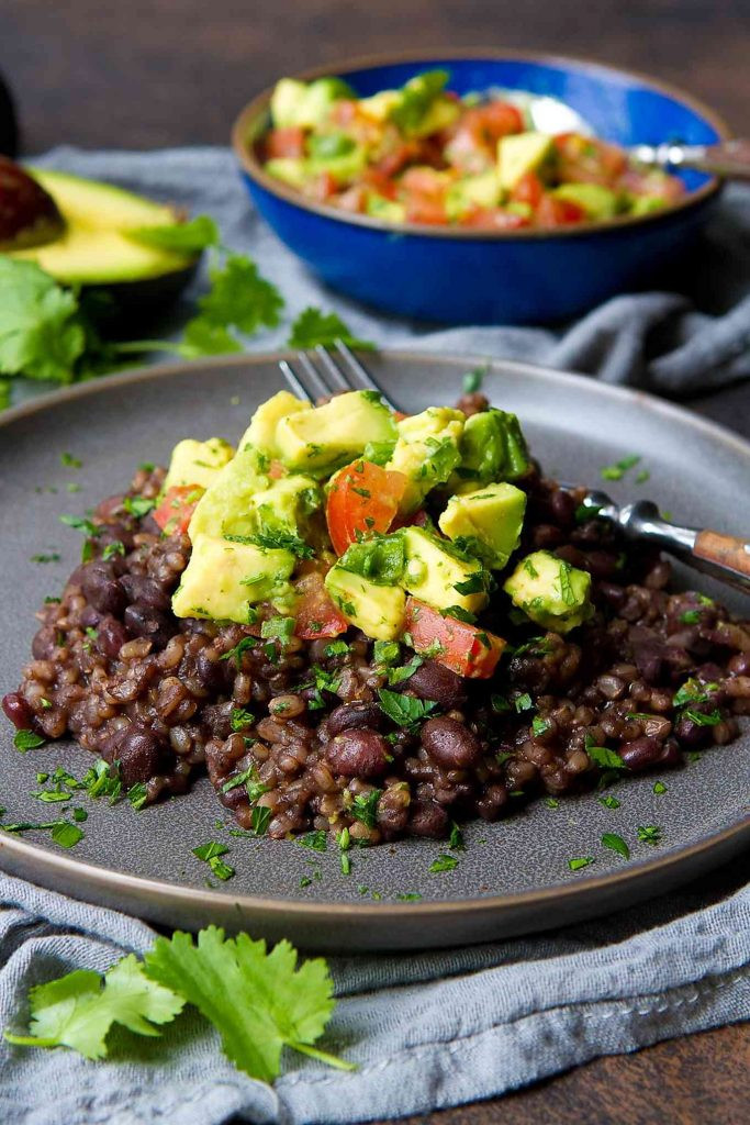Instant Pot Black Beans And Rice
 Instant Pot Black Beans and Rice with Fresh Avocado Salsa