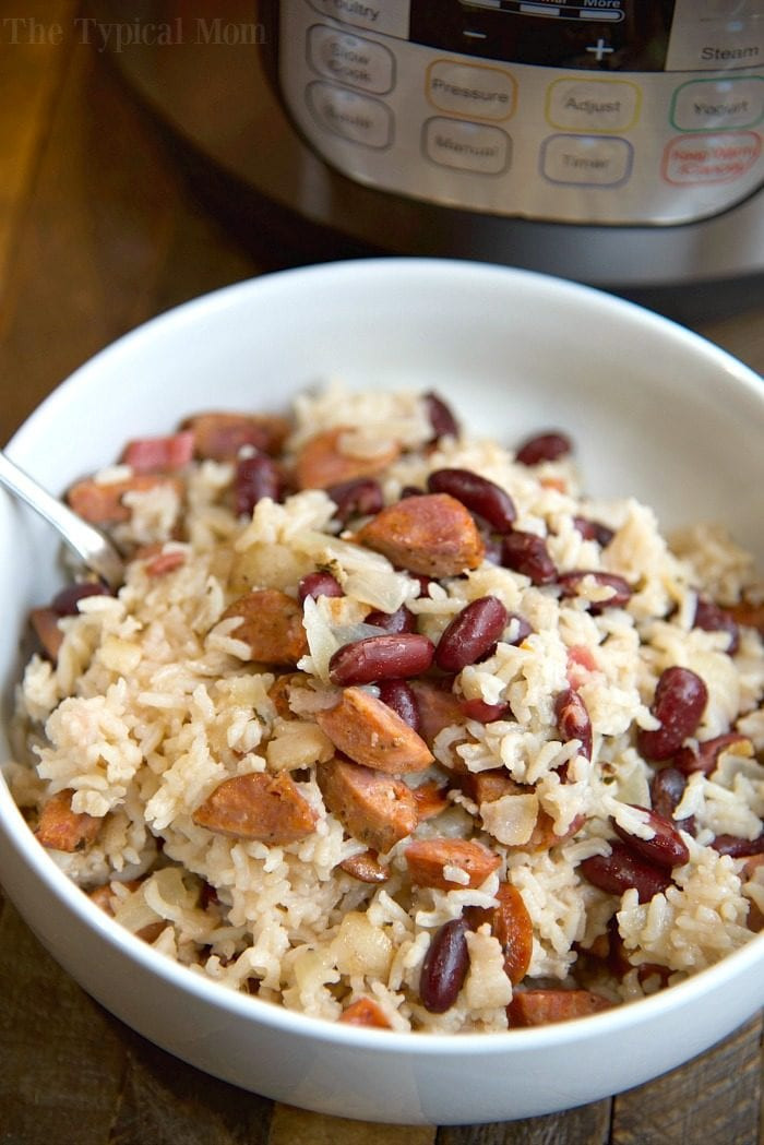 Instant Pot Black Beans And Rice
 Instant Pot Red Beans and Rice · The Typical Mom