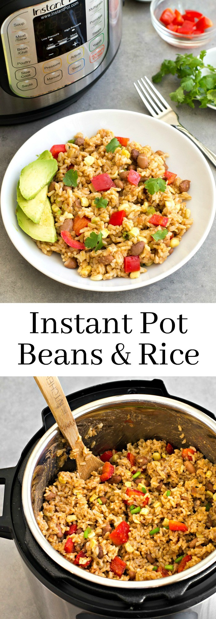 Instant Pot Black Beans And Rice
 Instant Pot Pinto Beans and Rice Easy Vegan Recipe