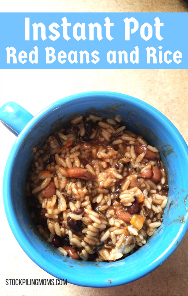 Instant Pot Black Beans And Rice
 Instant Pot Red Beans and Rice