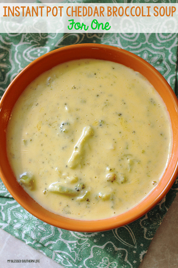 Instant Pot Broccoli Cheddar Soup
 17 Droolworthy Instant Pot Recipes You Can t Miss