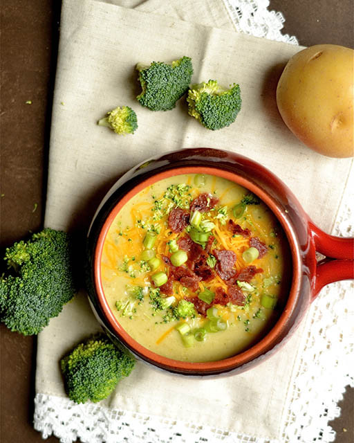 Instant Pot Broccoli Cheddar Soup
 Instant Pot Cheddar Broccoli & Potato Soup Recipe