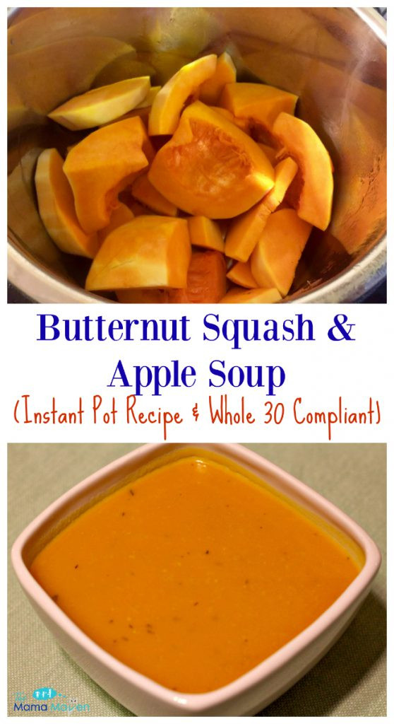 Instant Pot Butternut Squash Recipes
 Butternut Squash and Apple Soup Instant Pot Recipe
