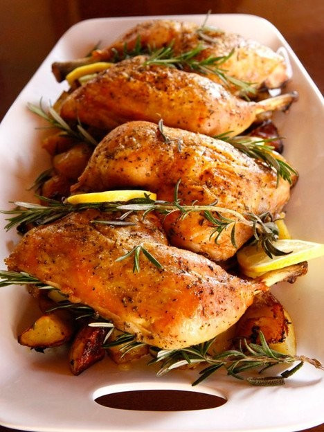 Instant Pot Chicken Quarters Recipes
 Instant Pot Chicken Leg Quarters with Lemon and Rosemary