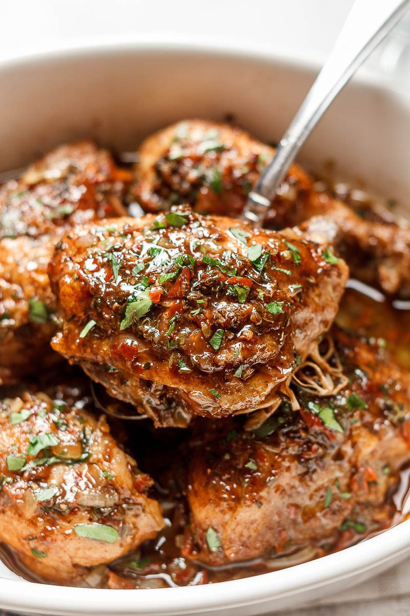 Instant Pot Chicken Quarters Recipes
 Honey Balsamic Instant Pot Chicken — Eatwell101