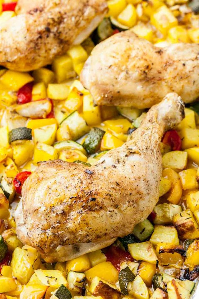 Instant Pot Chicken Quarters Recipes
 Baked Chicken Legs with Potatoes