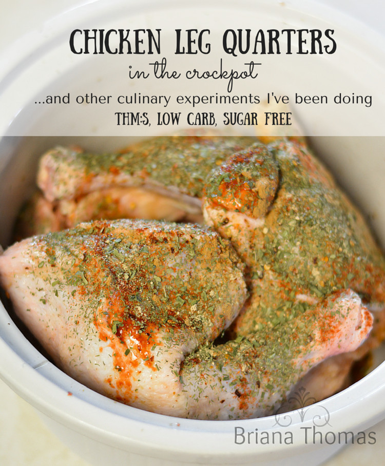 Instant Pot Chicken Quarters Recipes
 Chicken Leg Quarters in the Crockpot and Some Other Crazy